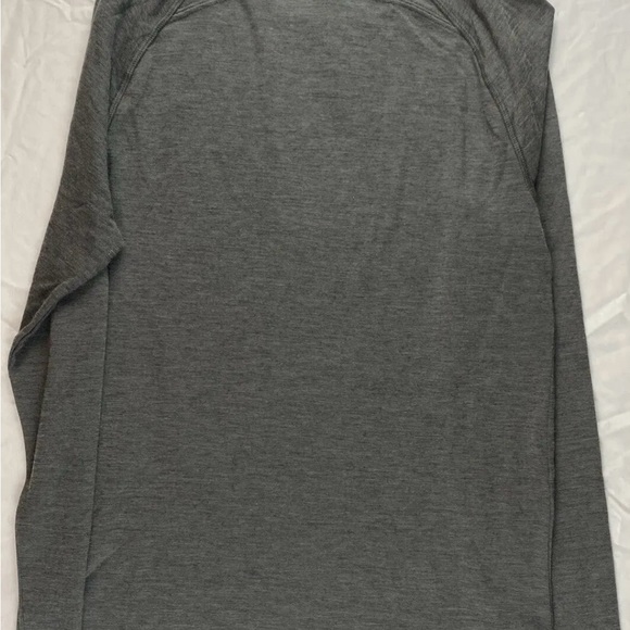 Men’s All In Motion Merino Wool Blend Long Sleeve Shirt Size S Ebony Heather - Picture 5 of 5